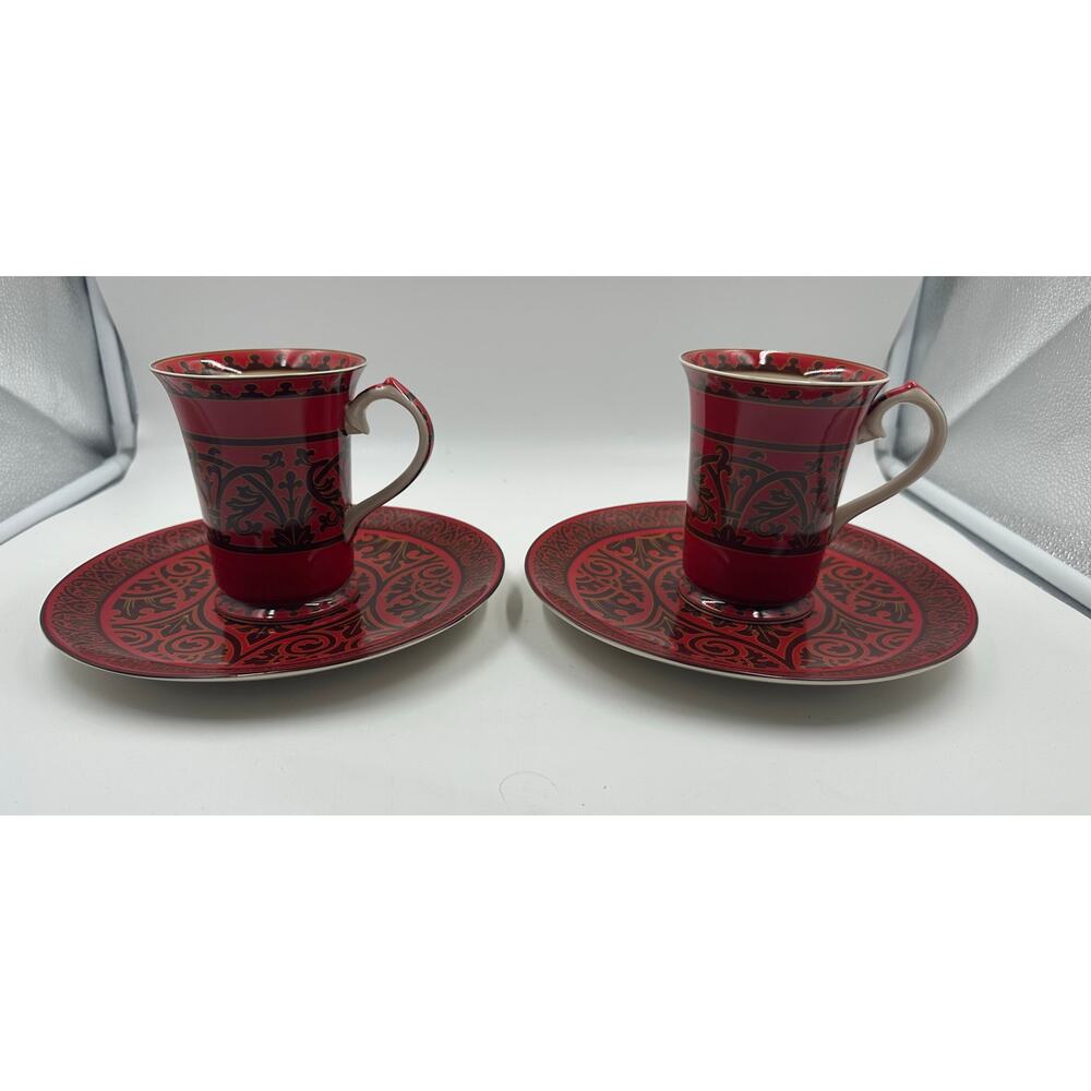 Vintage 2006 Harry and David Tea Cup & Saucer "Medford, Oregon"